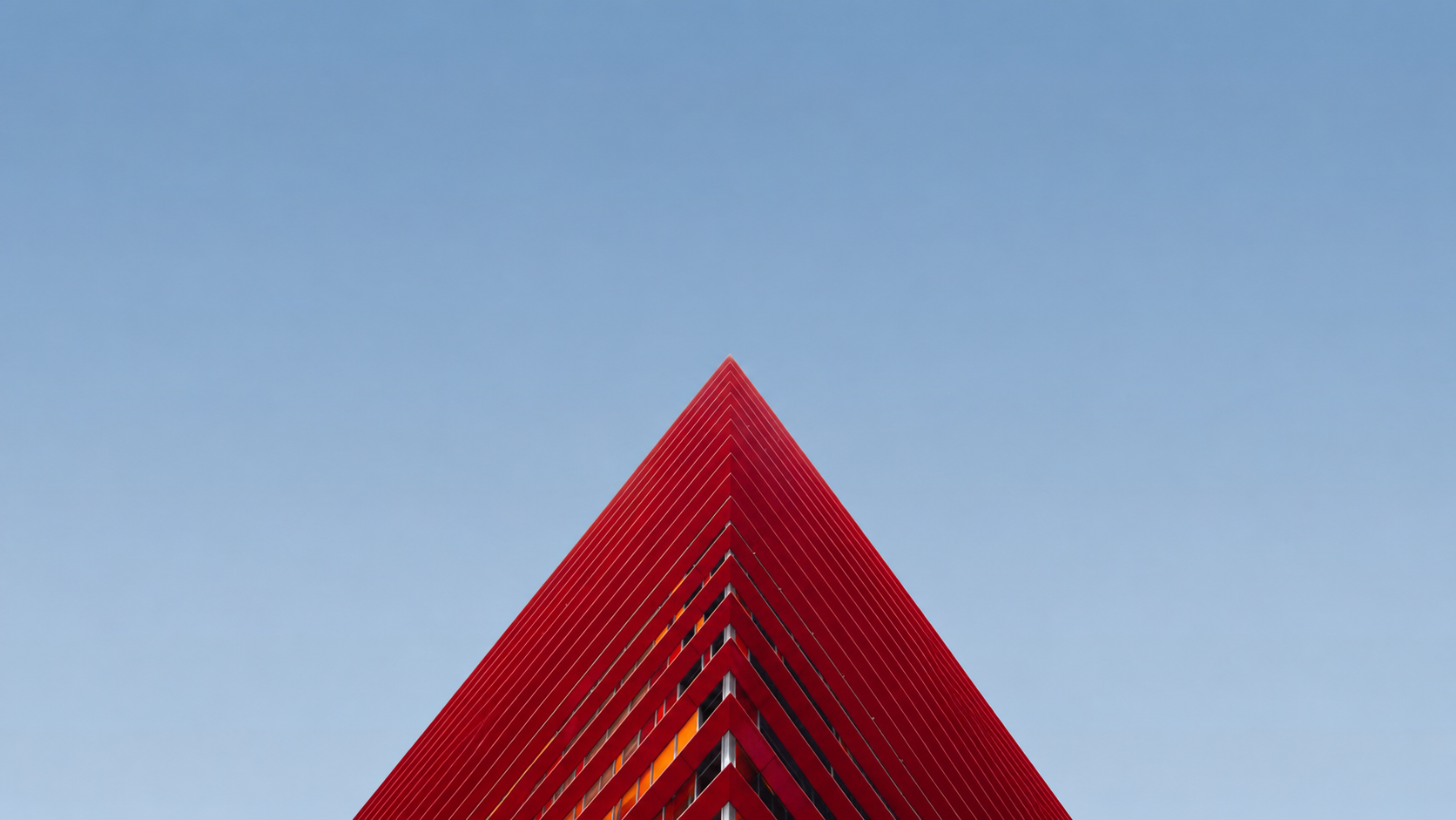 Selaras Red Building Architecture Backdrop